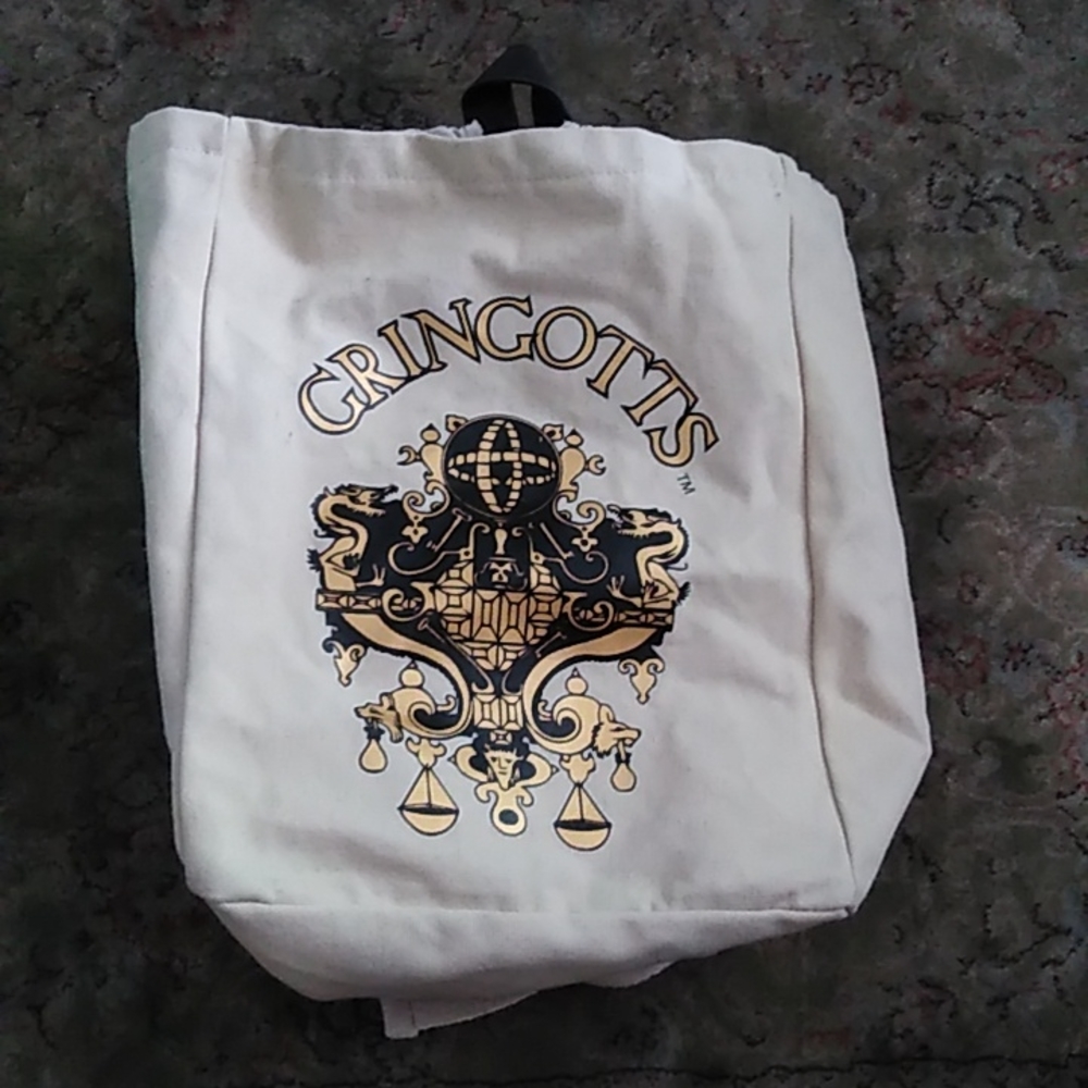 Universal Studios Harry Potter canvas backpack